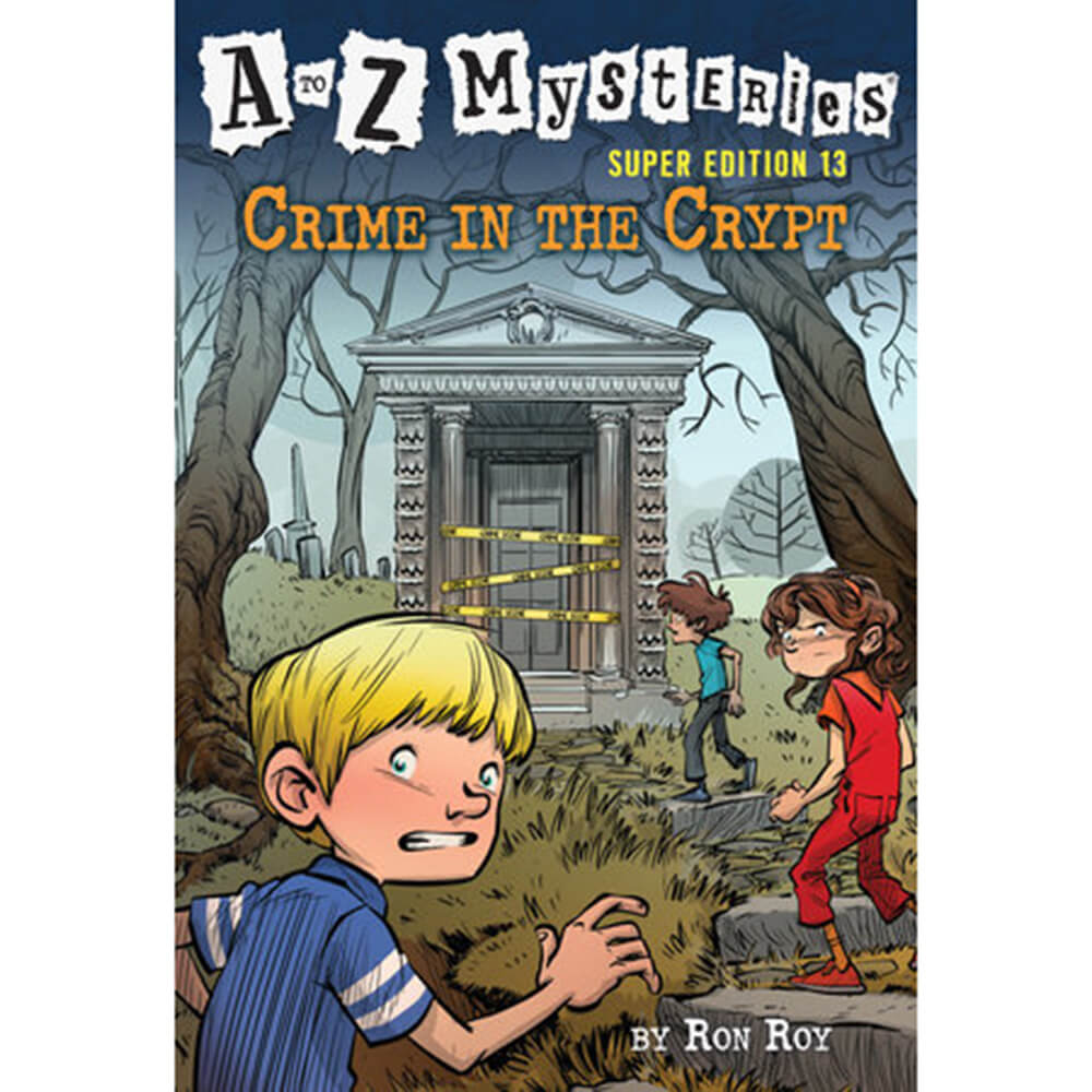 A to Z Mysteries Super Edition #13: Crime in the Crypt (Paperback) front book cover