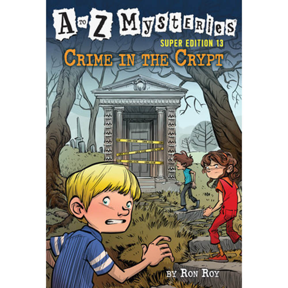 A to Z Mysteries Super Edition #13: Crime in the Crypt (Paperback) front book cover