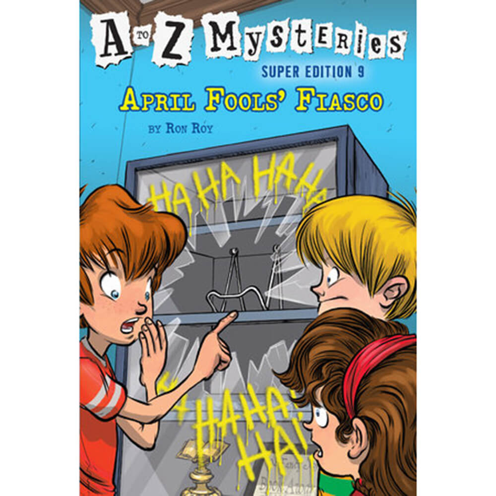 A to Z Mysteries Super Edition #9: April Fools' Fiasco (Paperback) front book cover