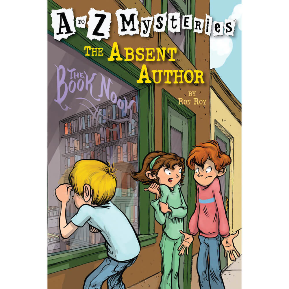 A to Z Mysteries: The Absent Author (Paperback) front book cover