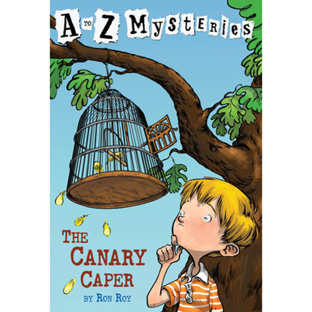 A to Z Mysteries: The Canary Caper (Paperback) front book cover