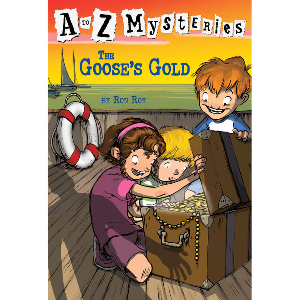 A to Z Mysteries: The Goose's Gold (Paperback) front book cover