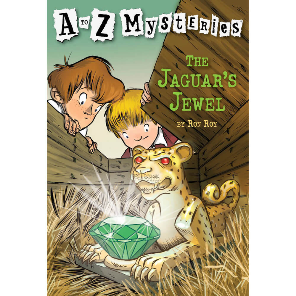A to Z Mysteries: The Jaguar's Jewel (Paperback) front book cover