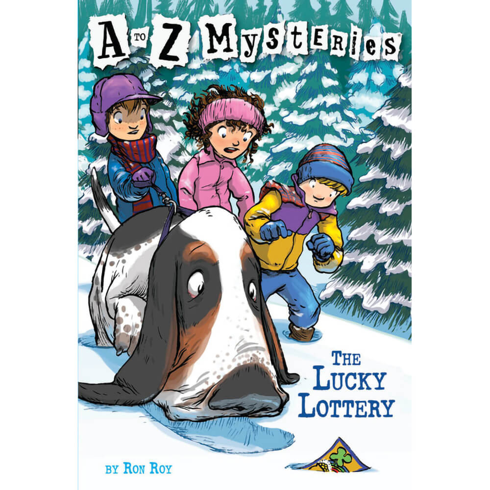 A to Z Mysteries: The Lucky Lottery (Paperback) front book cover
