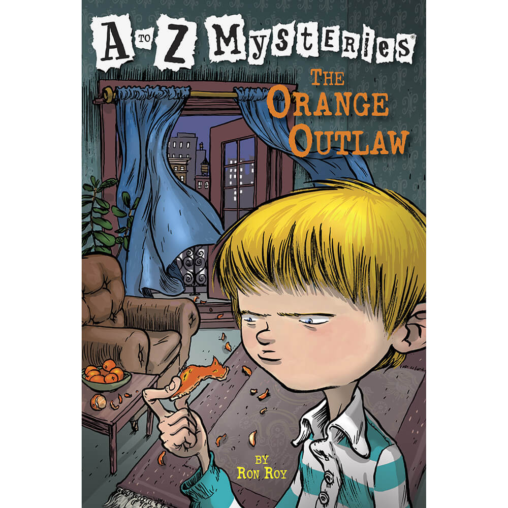 A to Z Mysteries: The Orange Outlaw (Paperback) front cover