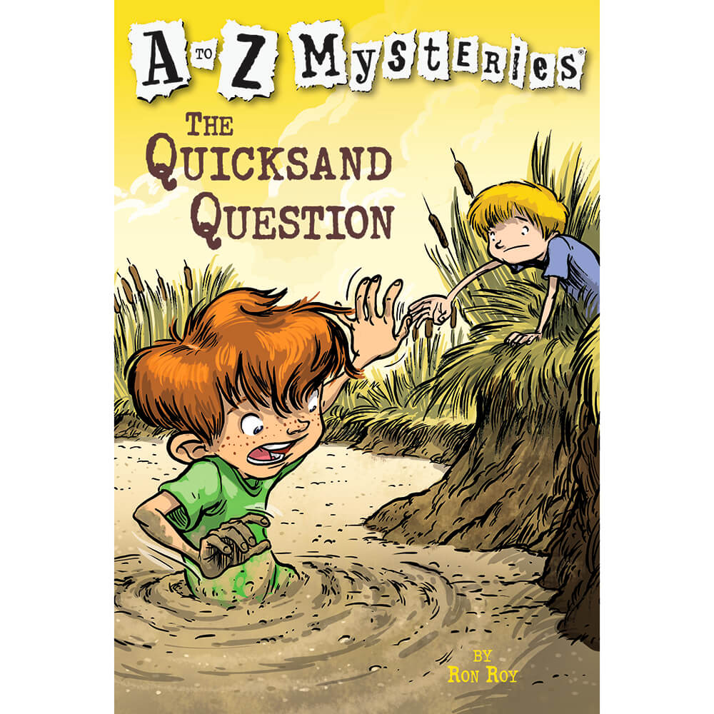 A to Z Mysteries: The Quicksand Question (Paperback) front cover