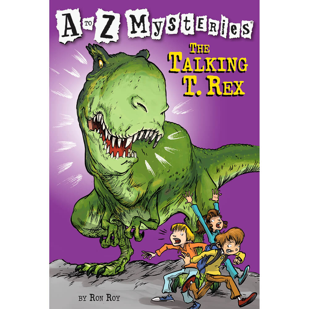 A to Z Mysteries: The Talking T. Rex (Paperback) front cover