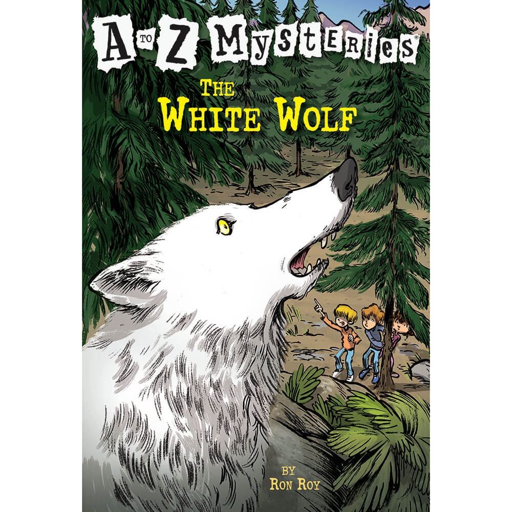 A to Z Mysteries: The White Wolf (Paperback) front cover