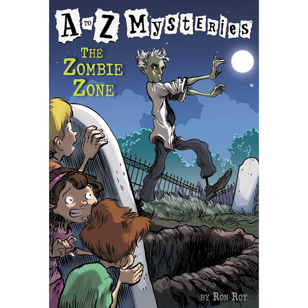 A to Z Mysteries: The Zombie Zone (Paperback) front cover