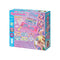 Aquabeads Design & Display Nail Studio craft kit in pink and purple packaging, showing colorful nail designs, accessories, and easy water-activated application for creative nail art play.