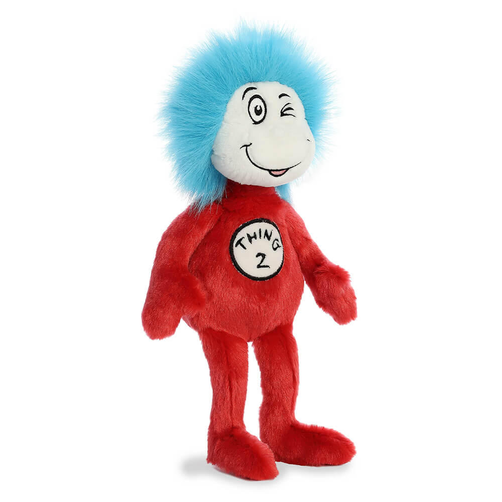 Aurora Dr. Seuss 12" Thing 2 Plush Character side