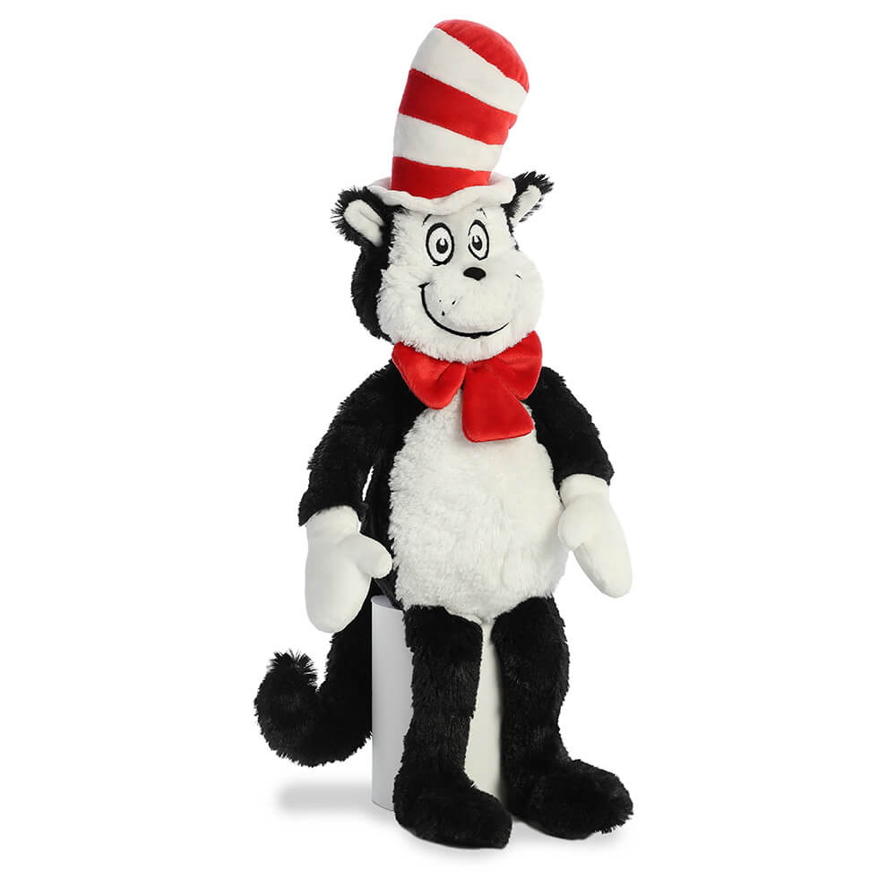 Aurora Dr. Seuss 18" Cat in the Hat Plush Character standing