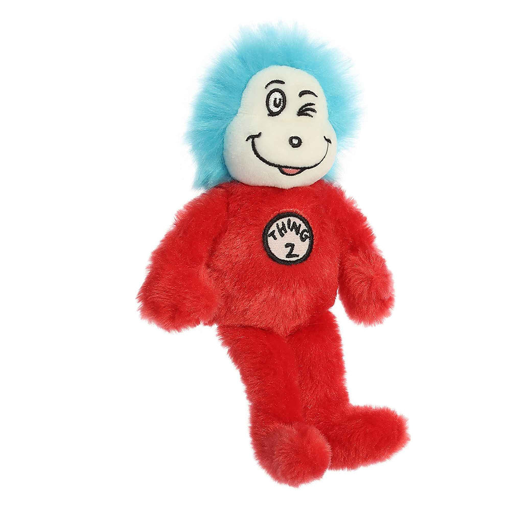 Aurora Dr. Seuss 7" Thing 2 Plush Character standing