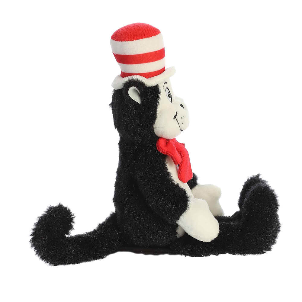 Aurora Dr. Seuss 8" Cat in the Hat Plush Character side view 