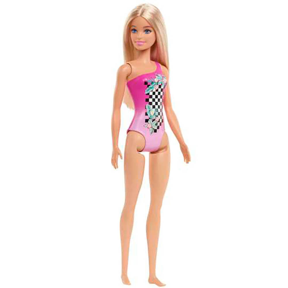 Barbie Beach Doll - Tropical Checkers