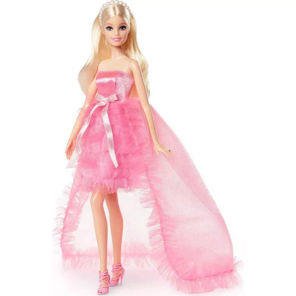 Barbie Birthday Wishes Doll side view