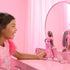 Barbie Deluxe Doll with Pink Jumpsuit and Brown Braided Hair