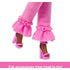 Barbie Deluxe Doll with Pink Jumpsuit and Brown Braided Hair