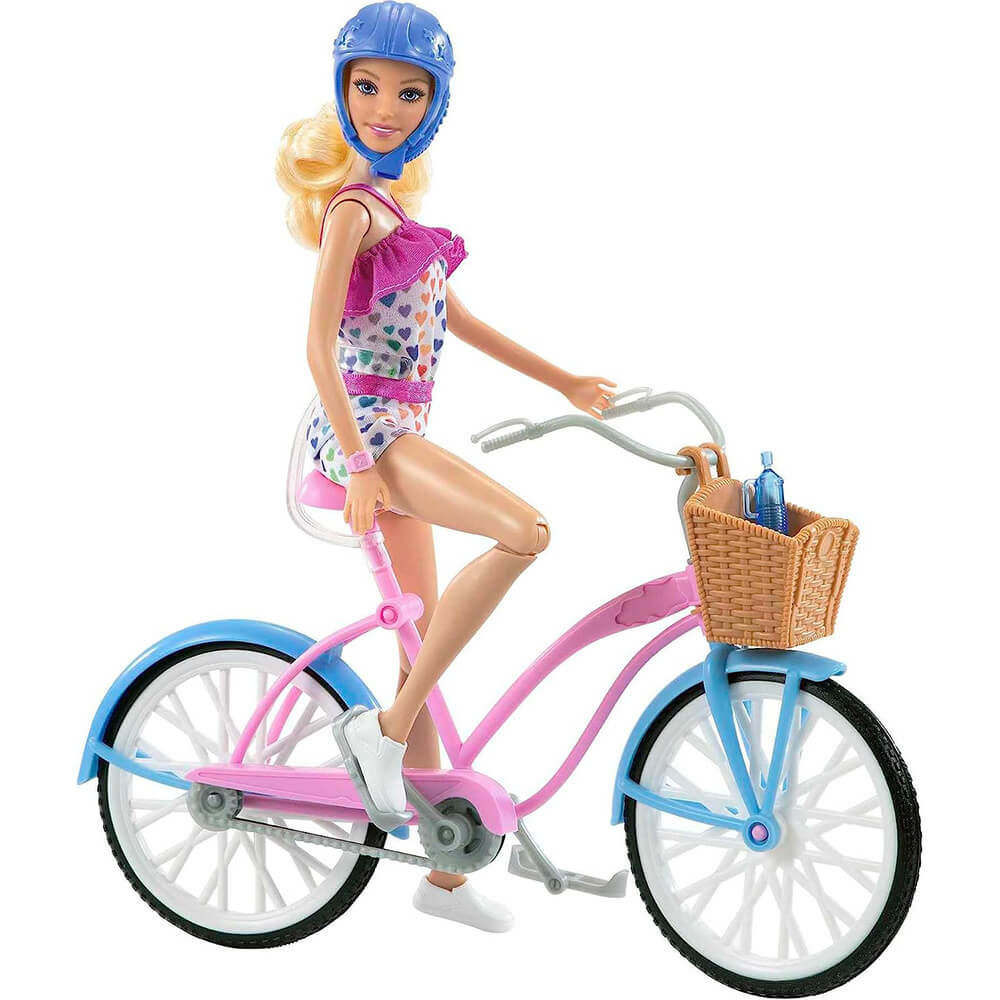 Barbie Doll and Bicycle Playset