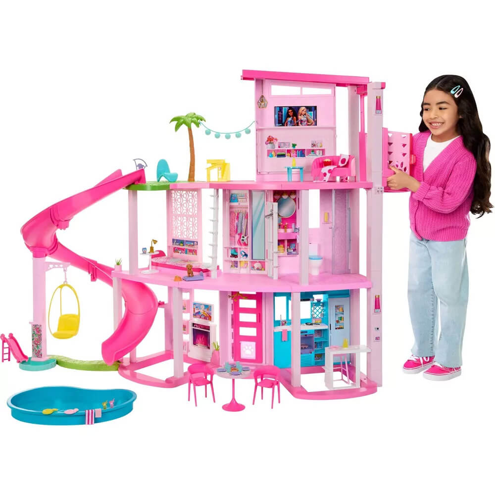 Barbie Dreamhouse with Pool and Slide Playset
