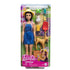 Packaged Barbie You Can Be Anything farmer doll playset with doll, animals, tools, and accessories in bright illustrated farm-themed box. Detailed toy description for collectors and children ages 3 and up.