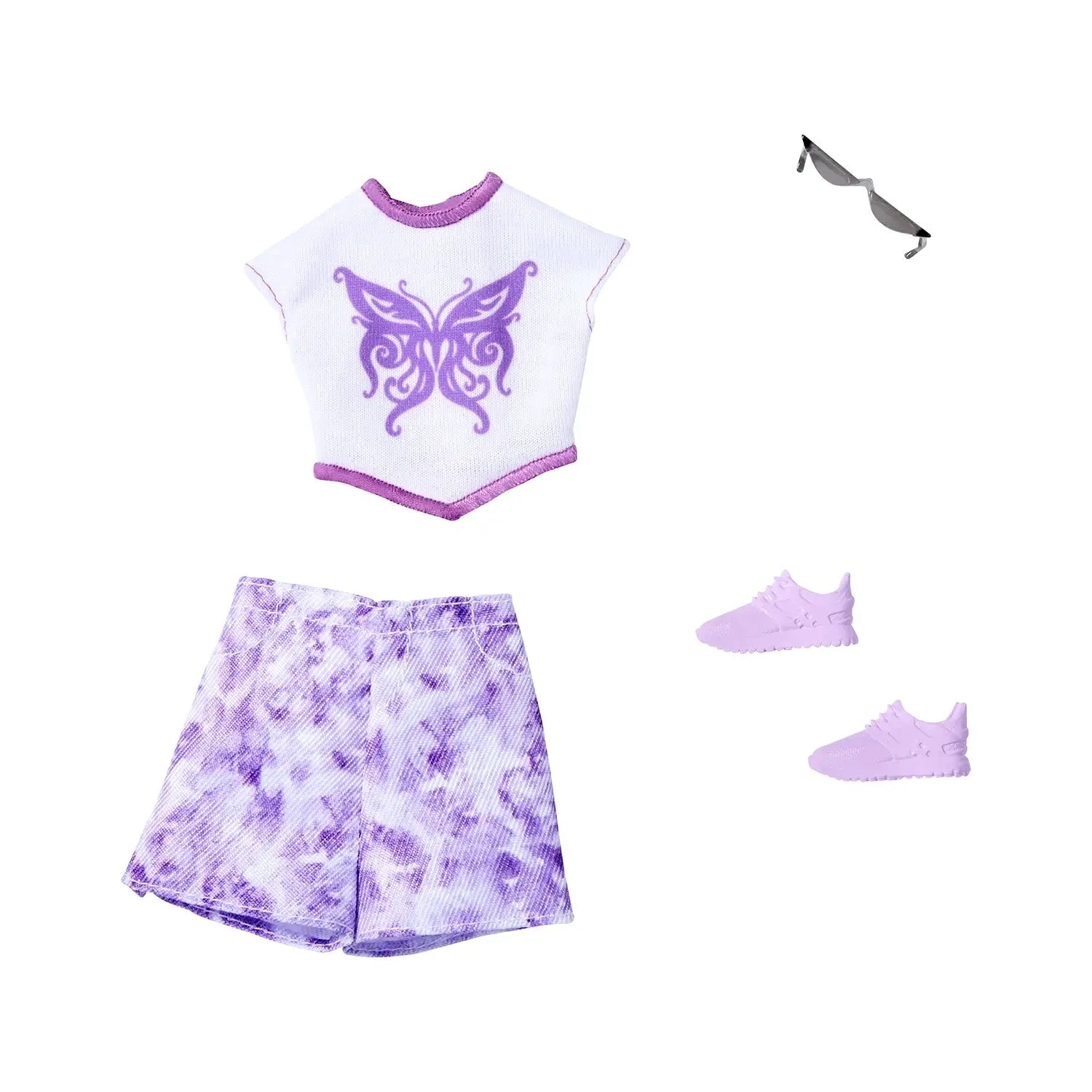 Barbie Fashion Clothes Butterfly Outfit and Accessories