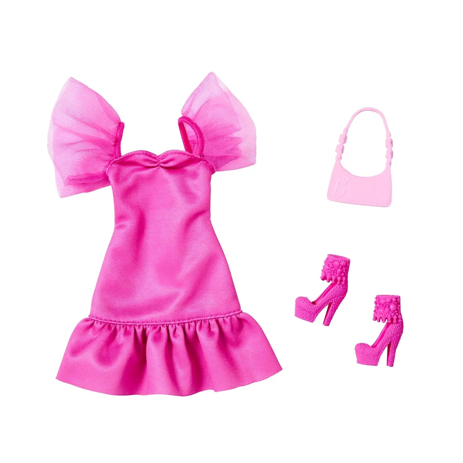 Barbie Fashion Clothes Evening Dress Outfit and Accessories
