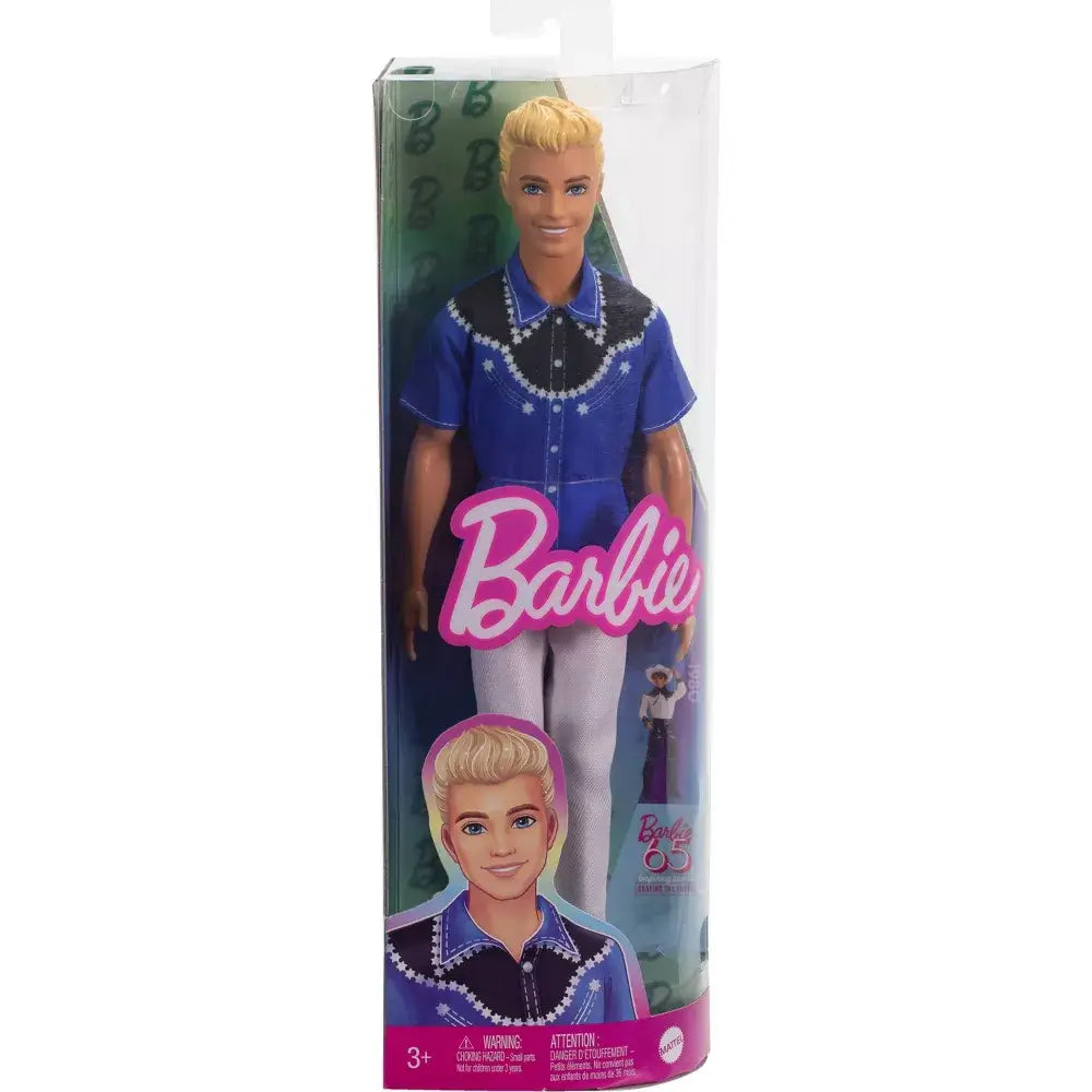 Barbie Fashionistas Ken With Western Style 65th Anniversary Doll