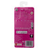 Back packaging of Barbie Mermaid Chelsea doll, showing multilingual safety warnings, recycling symbols, manufacturer details, and product information on a pink background.