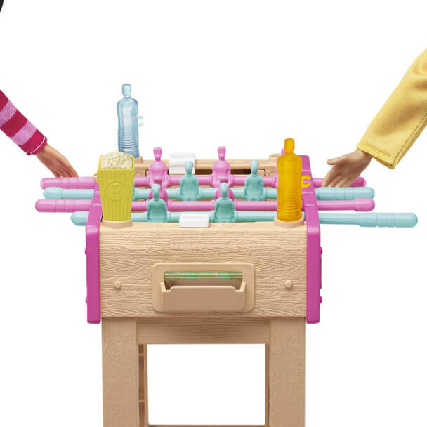 Barbie Mini Foosball Pet Playset