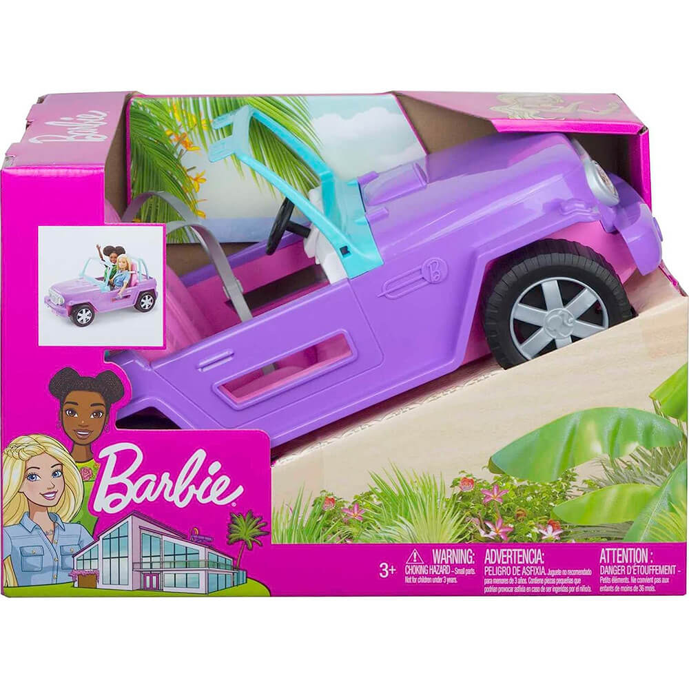 Barbie Purple Open-Top Vehicle packaging