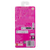 Back of Barbie Chelsea doll package with pink background, recycling symbols, safety warnings, and manufacturer details printed in multiple languages.
