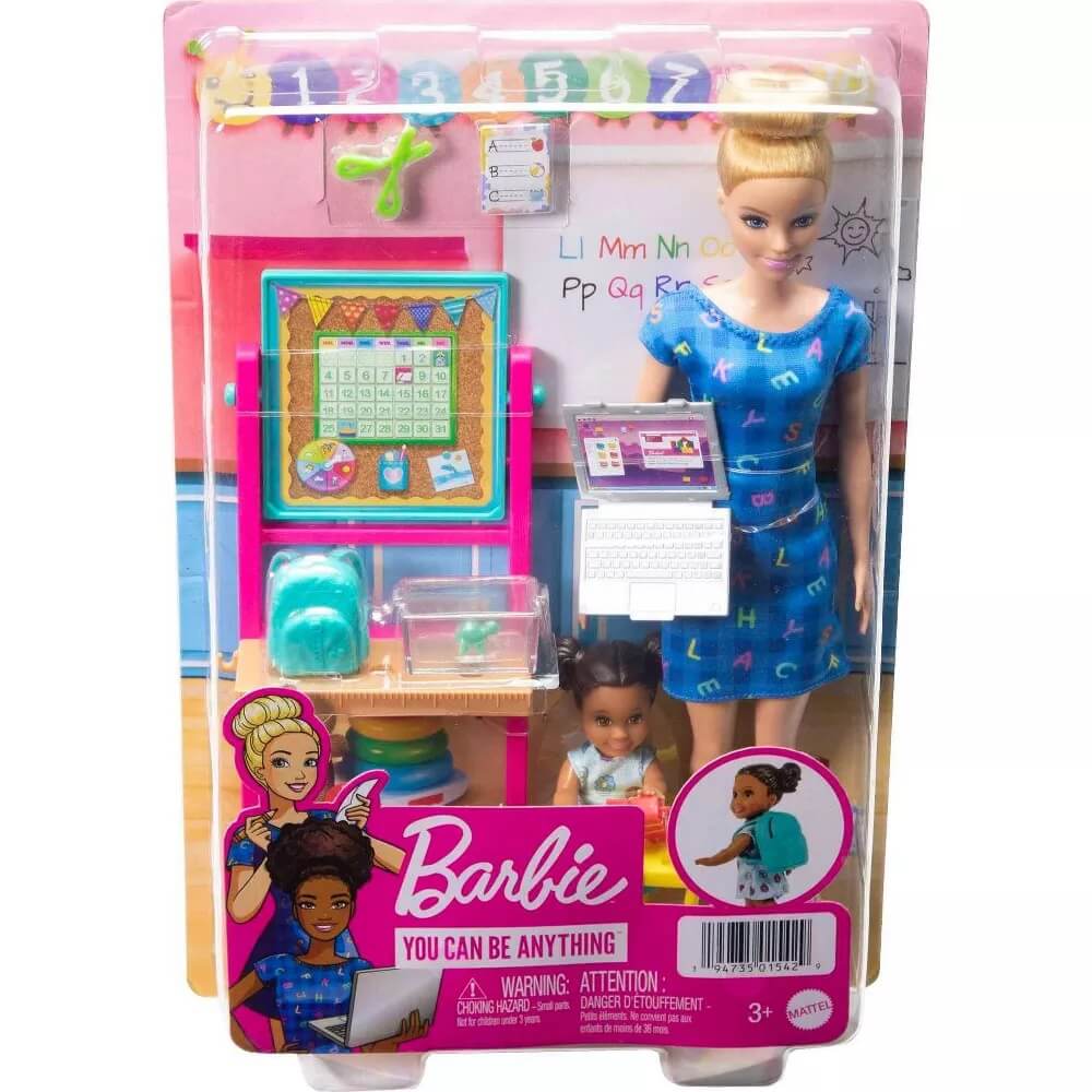 Barbie You Can Be Anything Teacher Doll and Playset