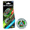 Beyblade X Yell Kong packaging shows silver and green plastic top with carved gorilla-themed shapes forming a round battle form on a black card background with neon streaks promoting the stamina set.