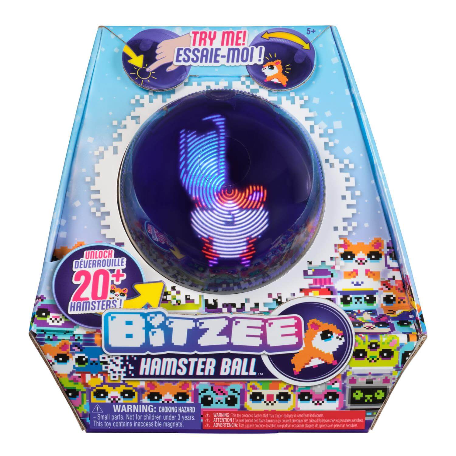 Bitzee Hamster Ball Interactive Digital Pet packaging