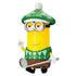 Blokees Minions N-Disguise toy figure dressed as a golfer with green argyle vest, matching hat, and golf club accessory.