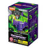 Blokees Transformers Defender Version Devastator box with green and purple robot artwork, Hasbro logo, and 28-piece count, emphasizing combining accessory parts for the Hercules constructicon model kit.