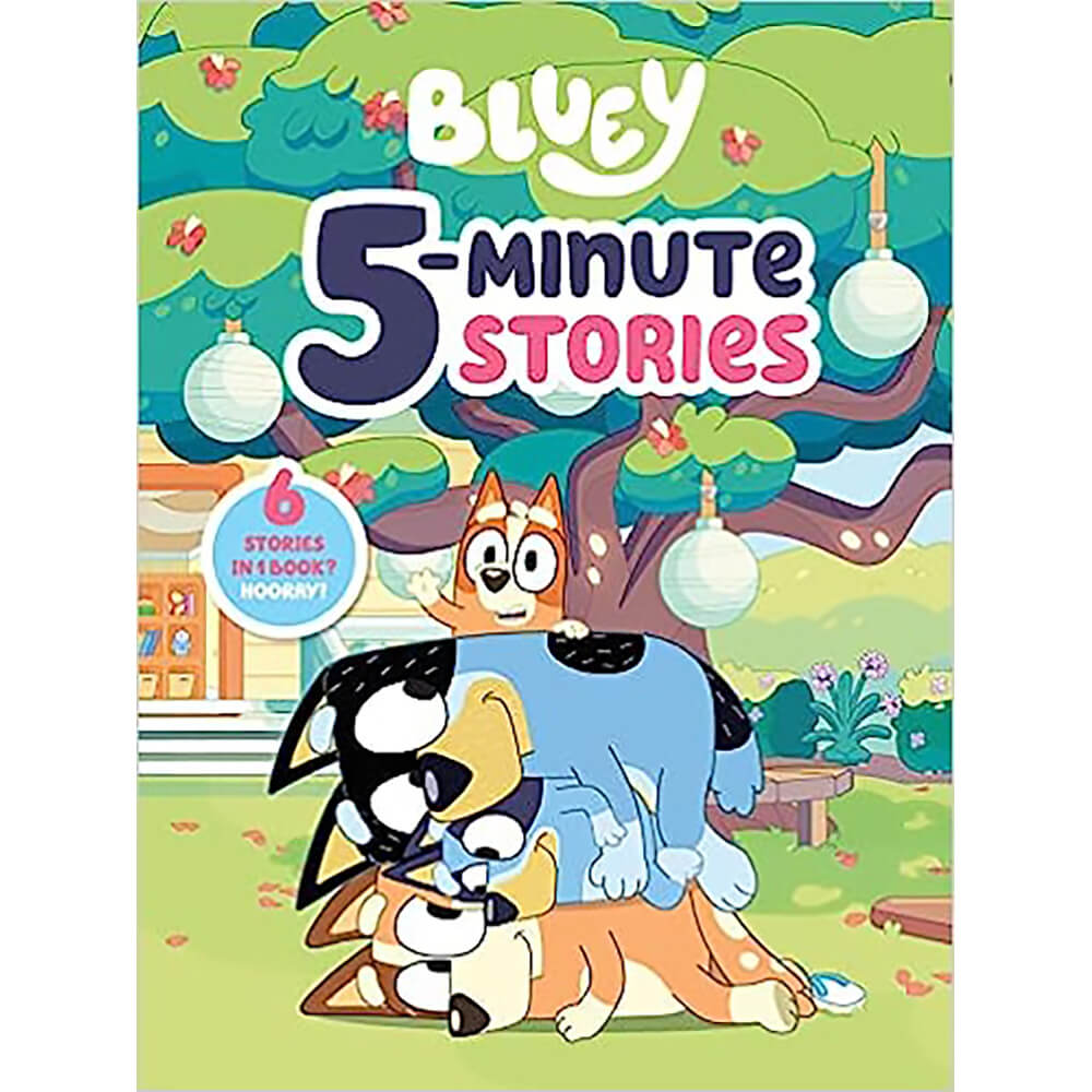 Bluey 5-Minute Stories (Hardcover) front cover