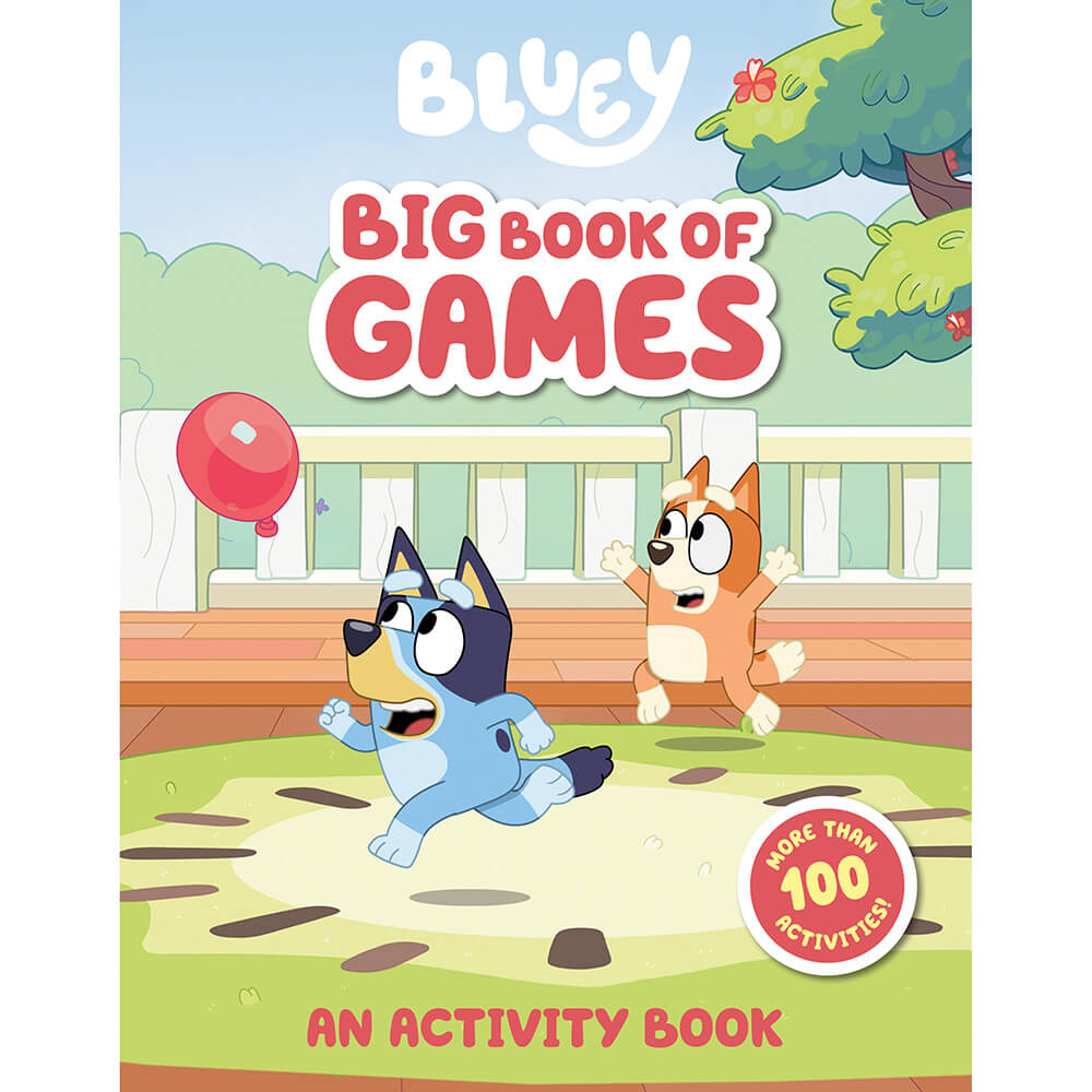 Bluey: Big Book of Games (Paperback) front cover