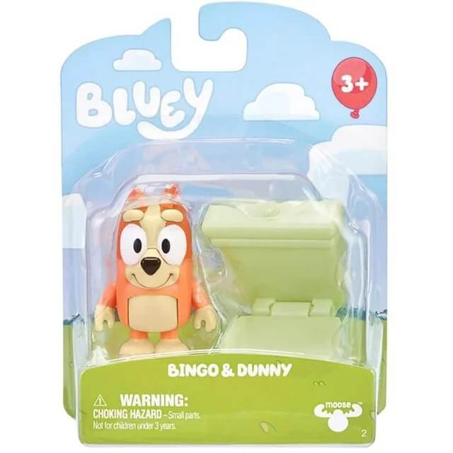 Bluey Story Starter Pack Bingo and Dunny 3 Inch Figure