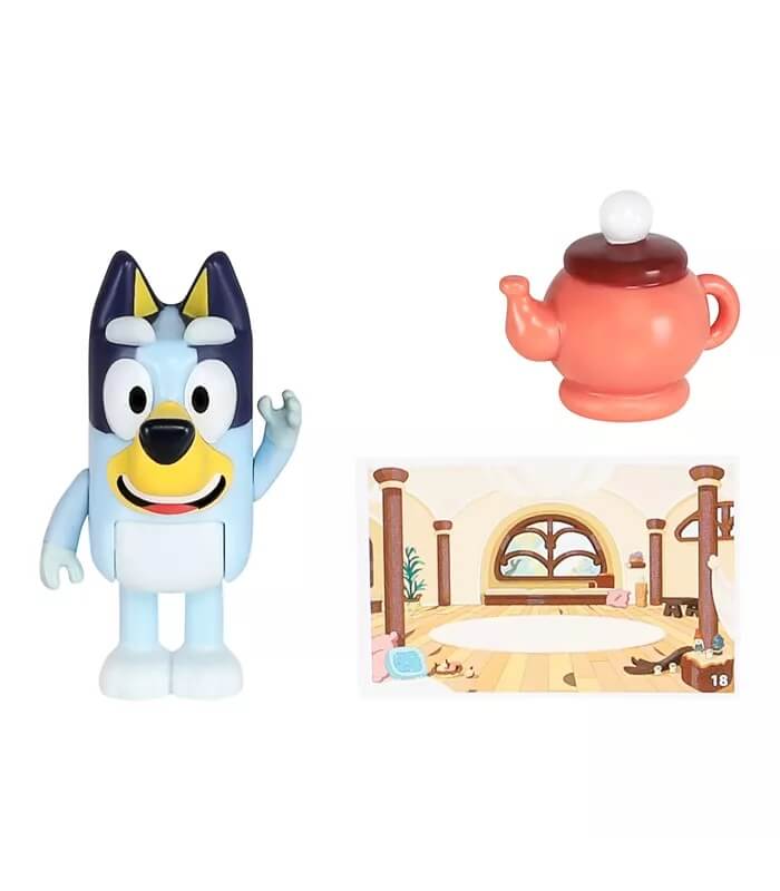 Bluey Story Starter Pack Bluey and Tea Time 3 Inch Figure