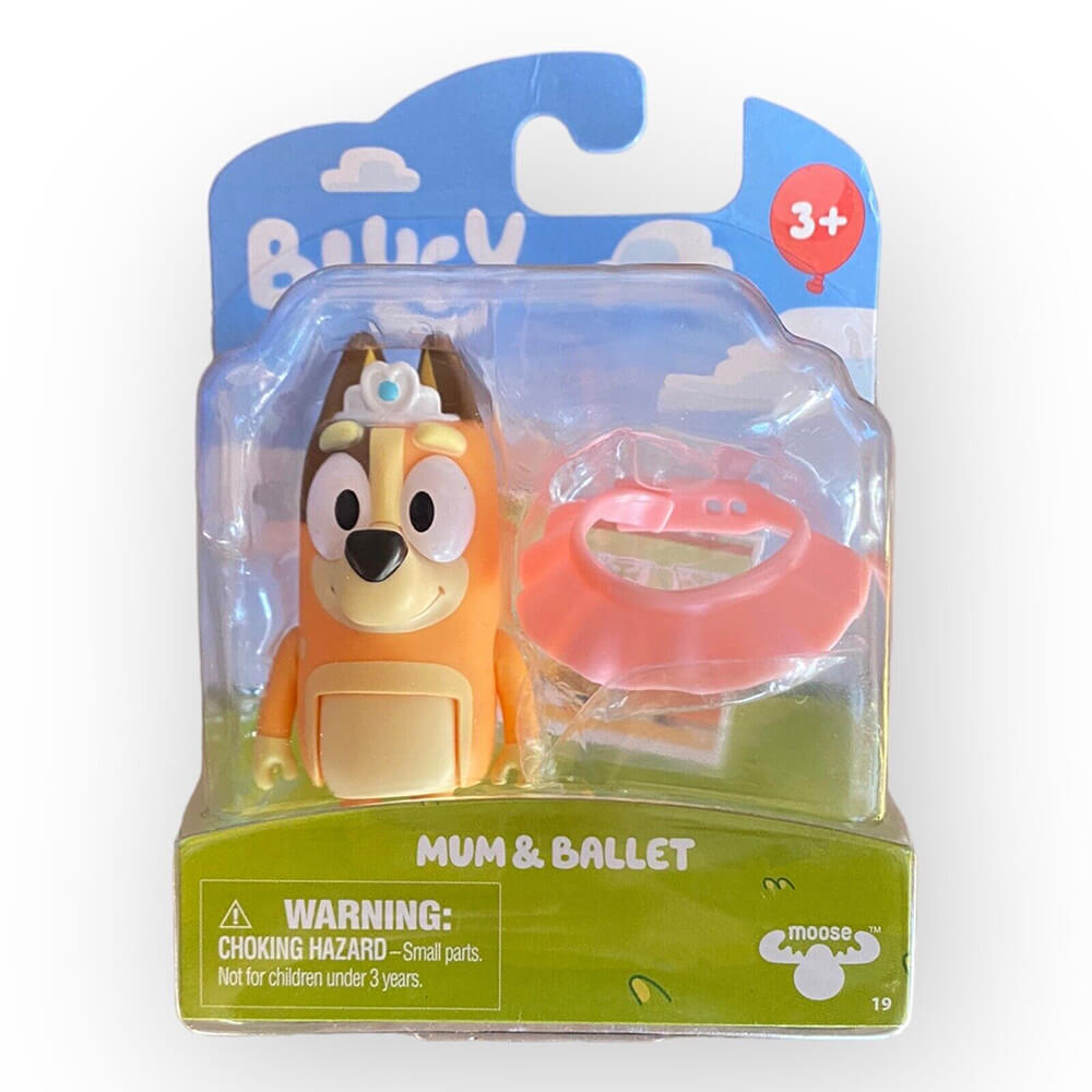 Bluey Story Starter Pack Mum and Ballet 3 Inch Figure