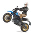 Bruder bworld Scrambler Ducati Desert Sled with Driver