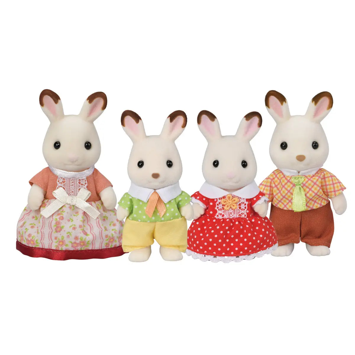 Calico Critters Chocolate Rabbit Family – Maziply Toys