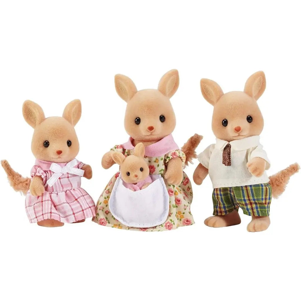Calico Critters Hopper Kangaroo Family
