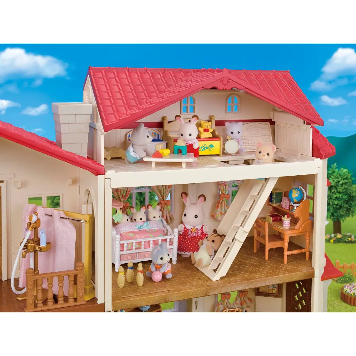 Calico Critters Red Roof Country Home Gift Set