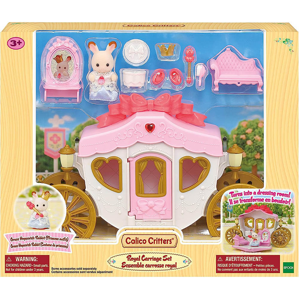 Calico Critters Royal Carriage Playset Packaging