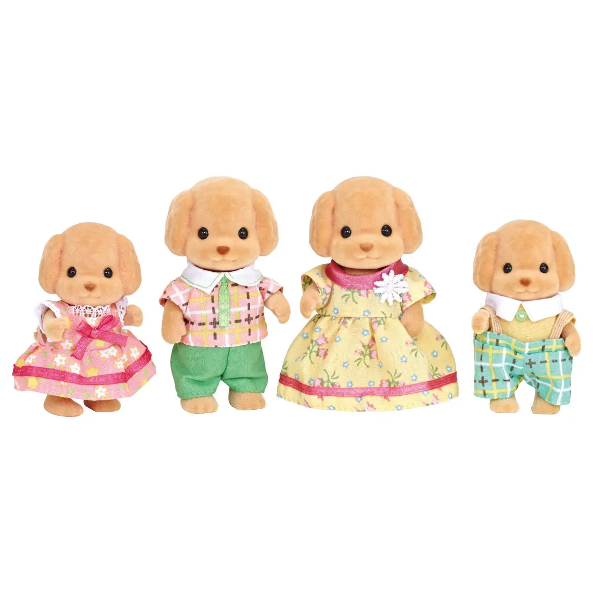 Calico Critters Toy Poodle Family