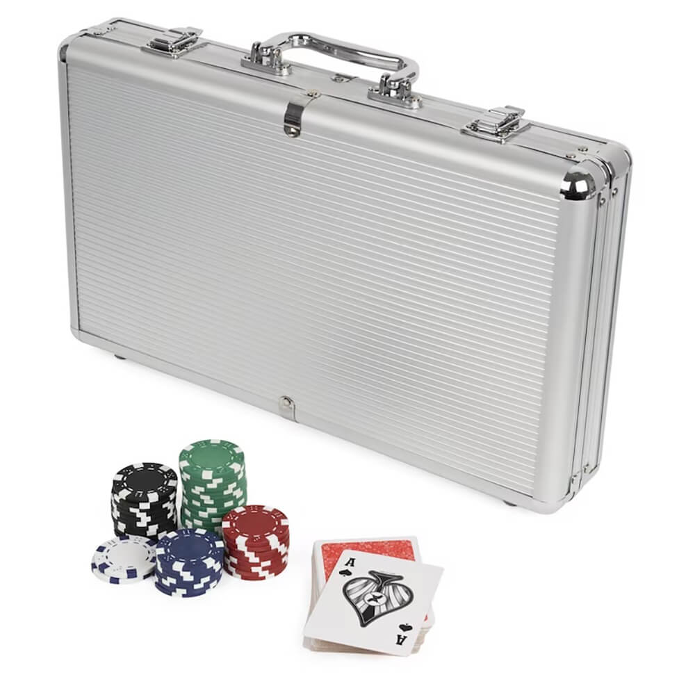 Cardinal Classics 200-Piece Aluminum Case Poker Set