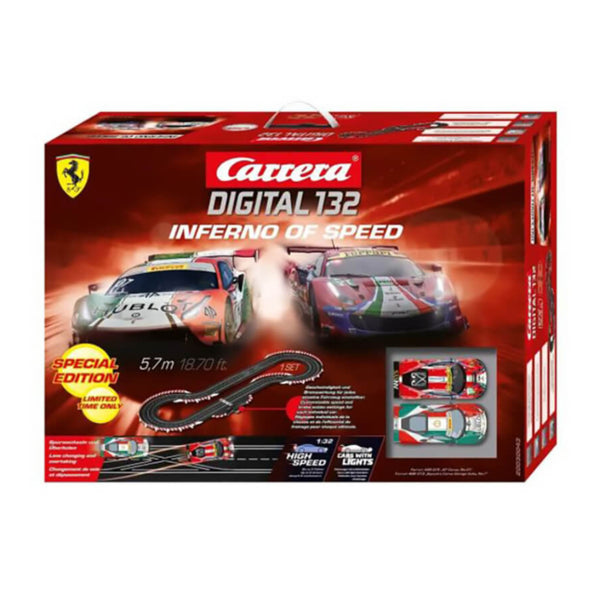 Carrera Digital 132 Inferno of Speed Slot Car Set – Maziply Toys